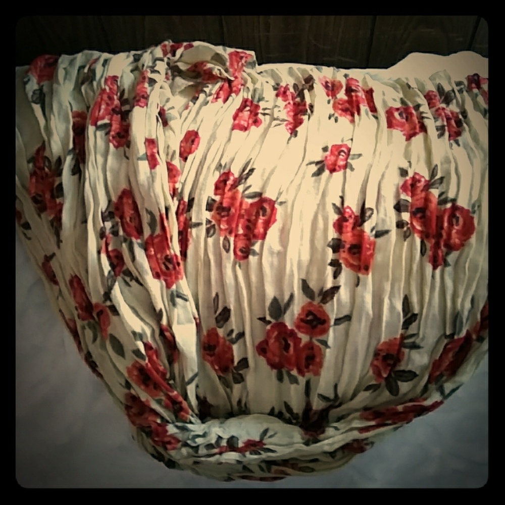 Floral scarf
